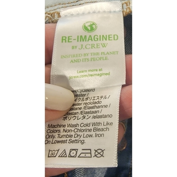 J. Crew 10" High Rise Skinny Jeans size 31 - Picture 10 of 11